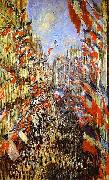 Rue Montorgueil, Claude Monet